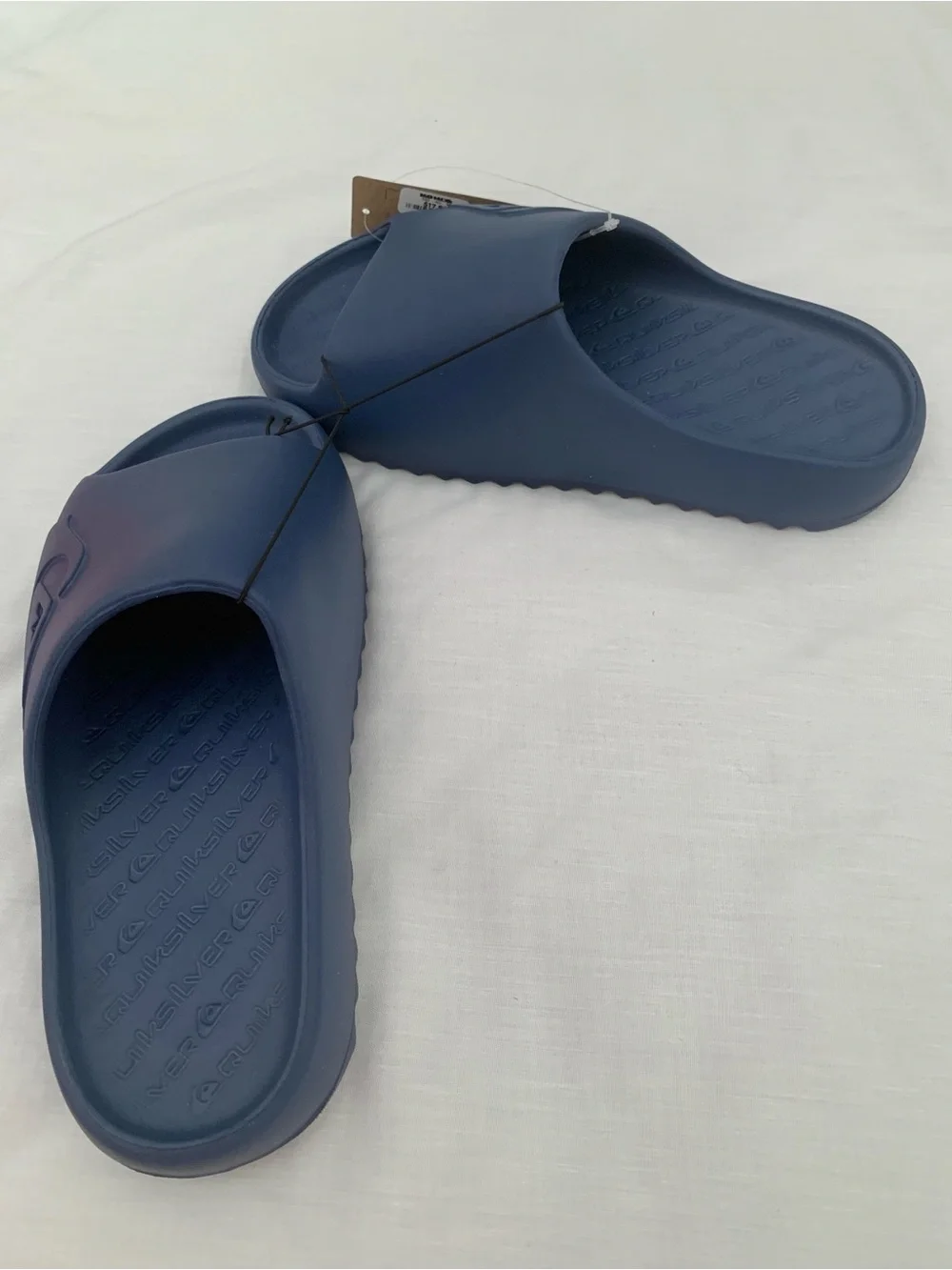 Quiksilver Cloudbreak Men's Slide Sandals Navy Blue Size 9 NWT Beach Pool Foam